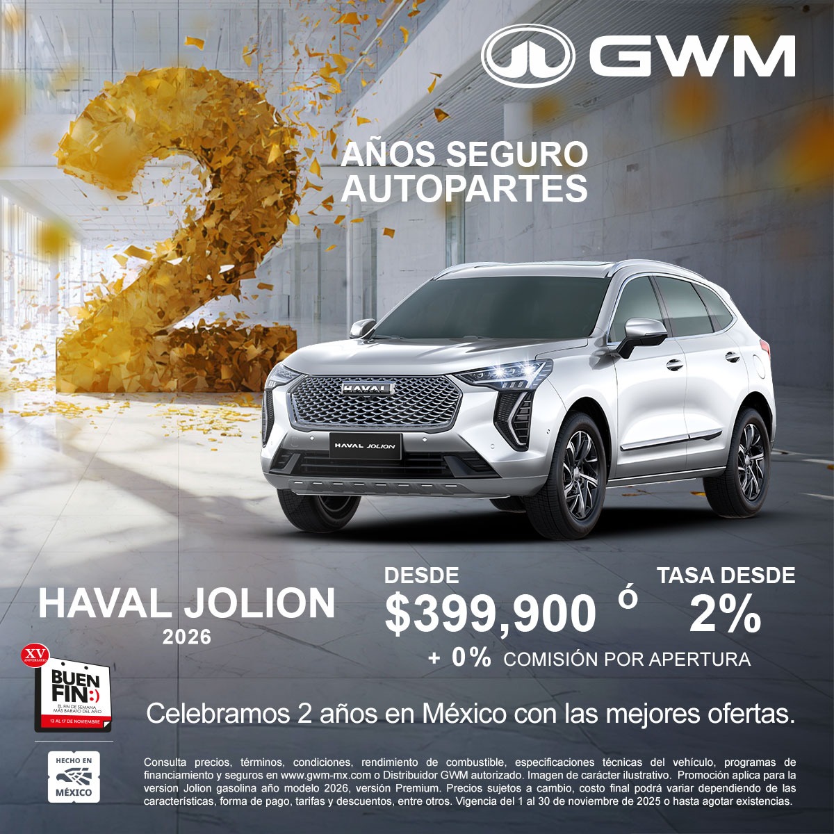 promociones GWM