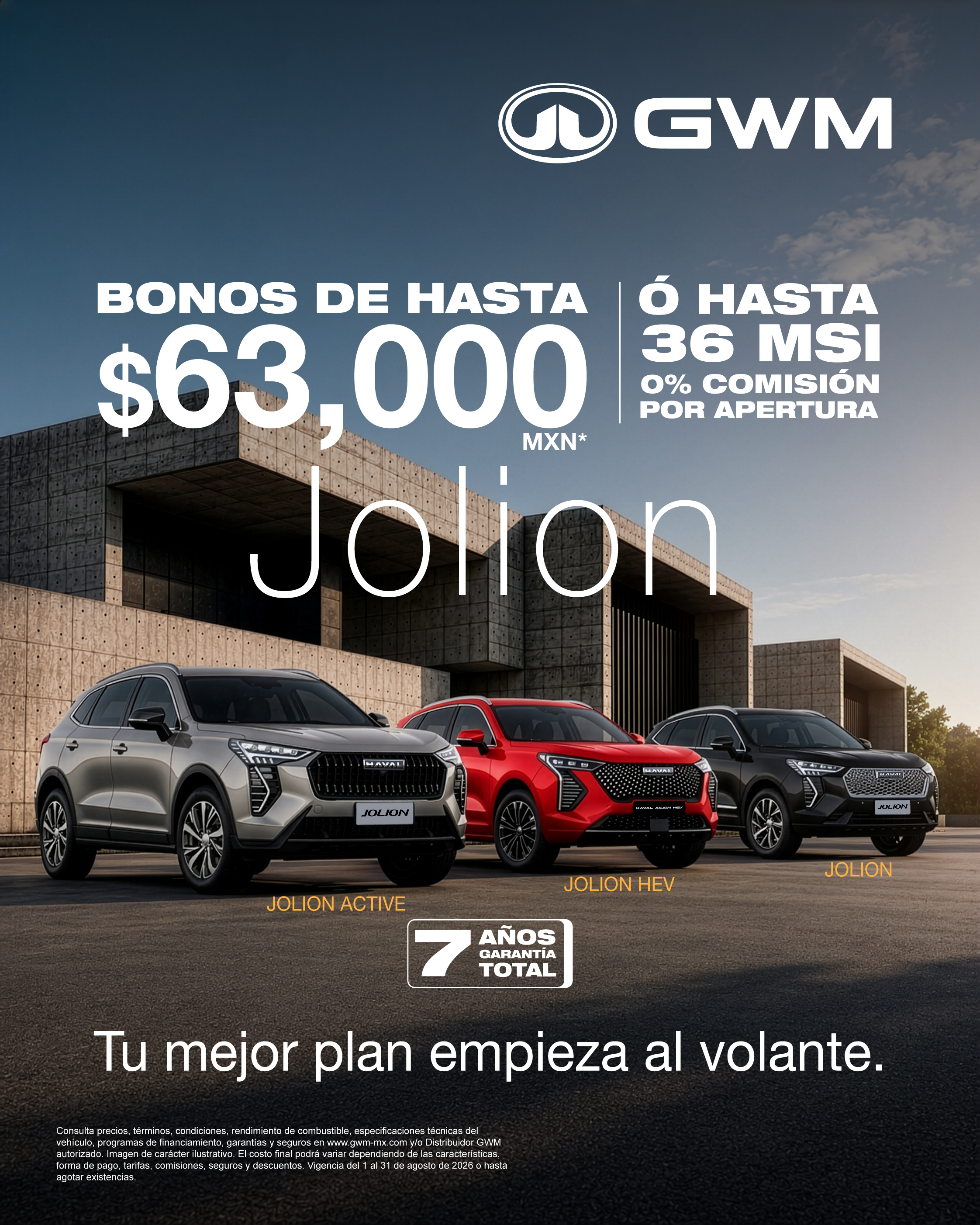 promociones GWM