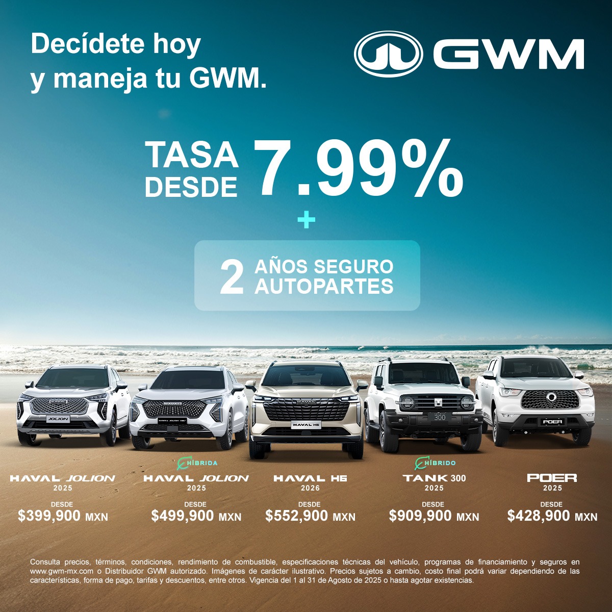 promociones GWM