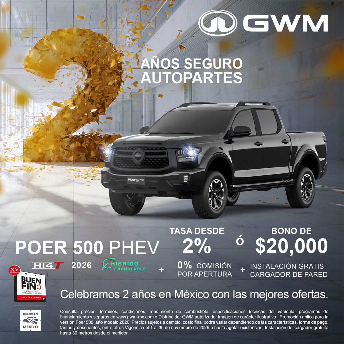 promociones GWM