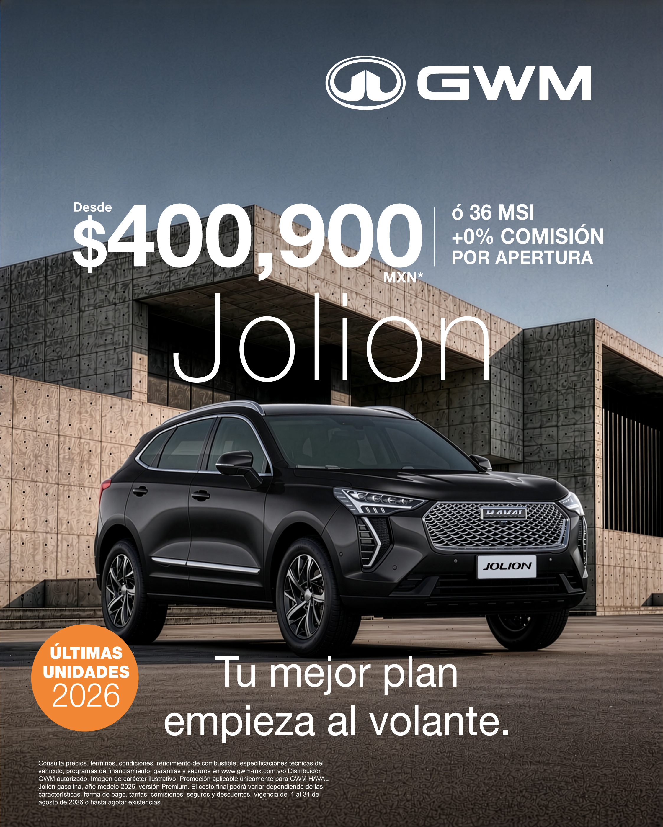 promociones GWM