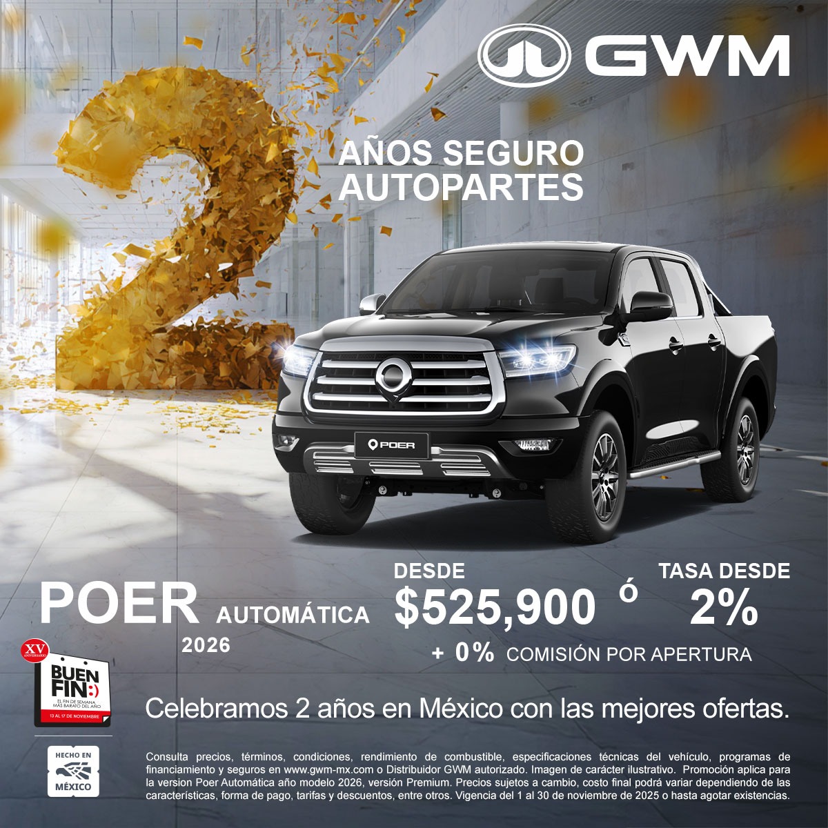 promociones GWM