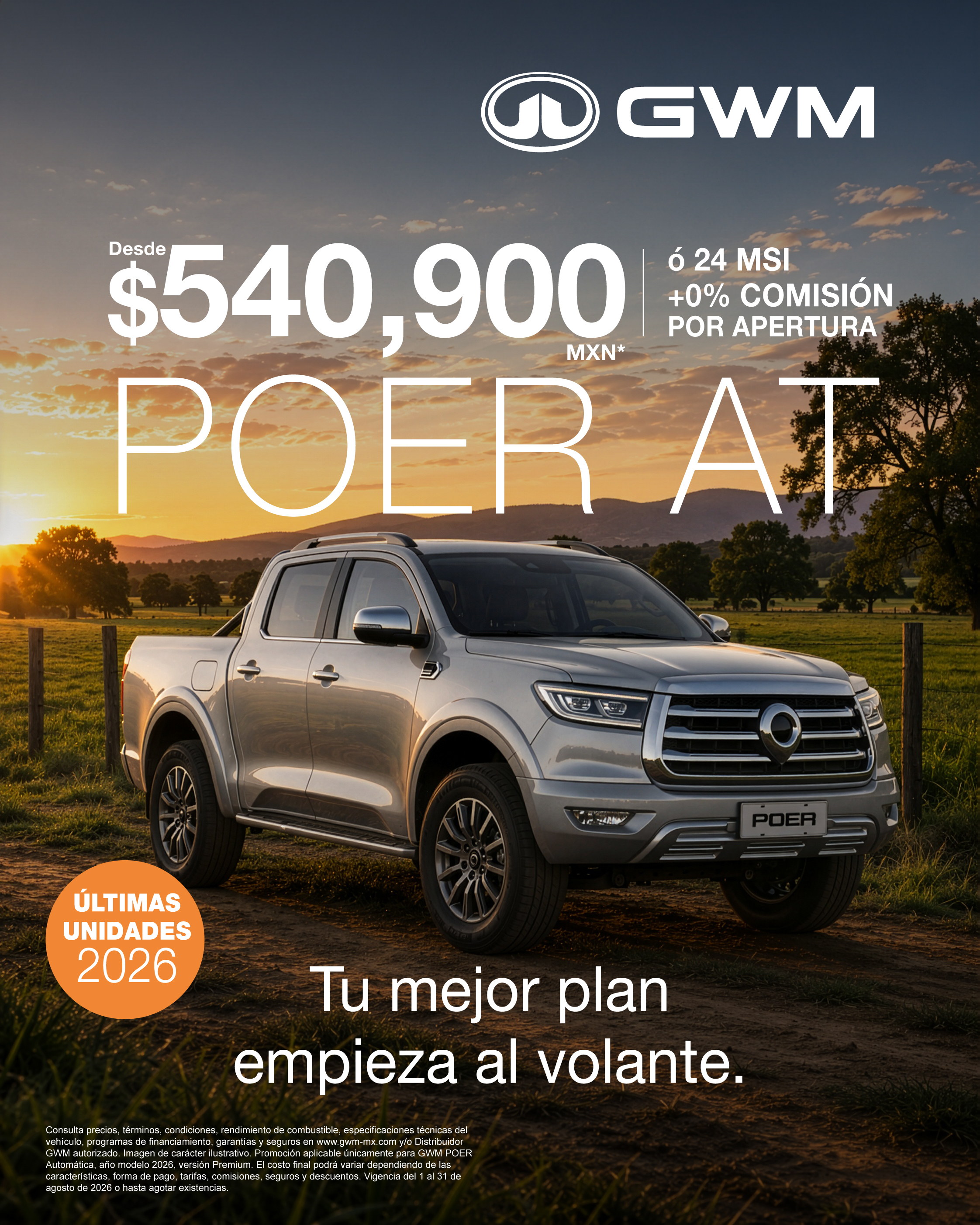 promociones GWM