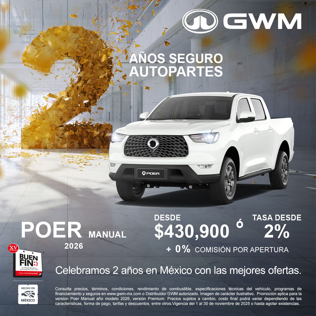 promociones GWM