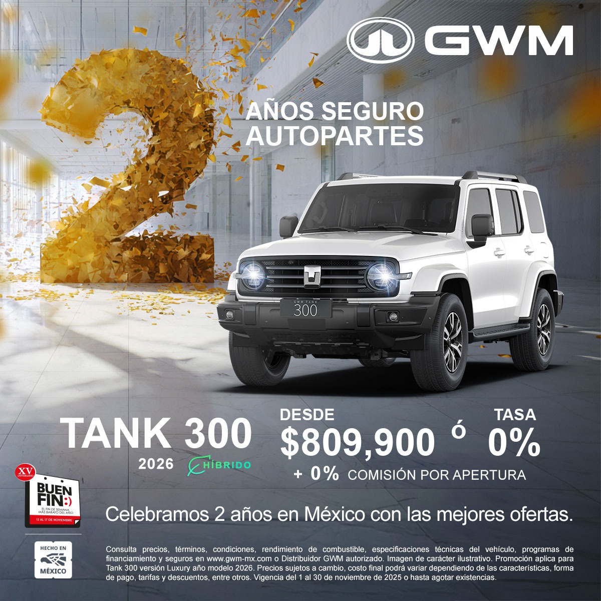 promociones GWM