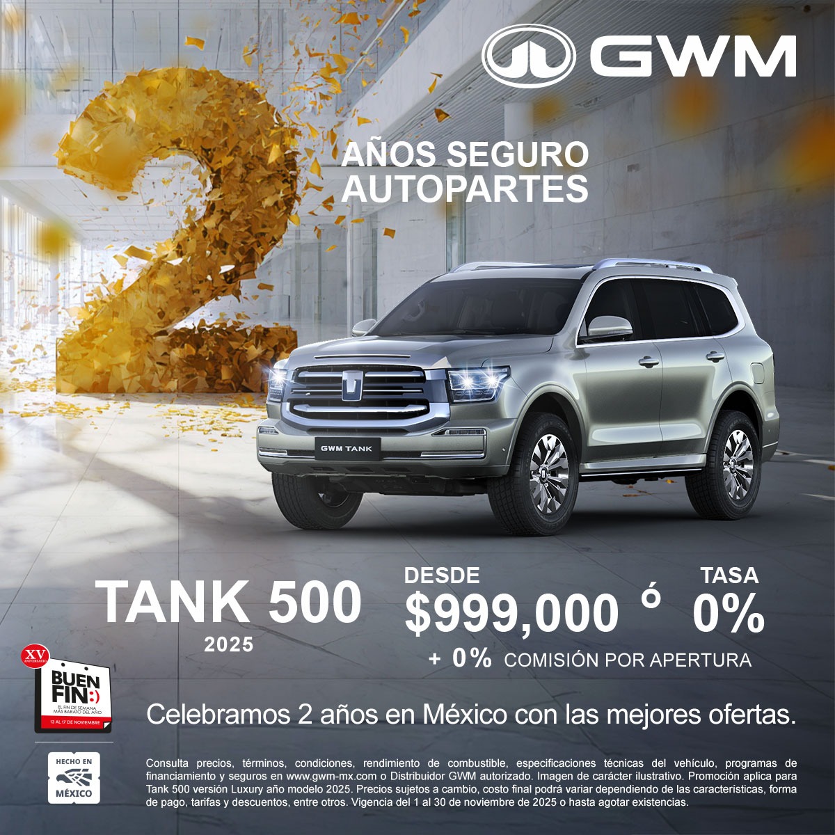 promociones GWM