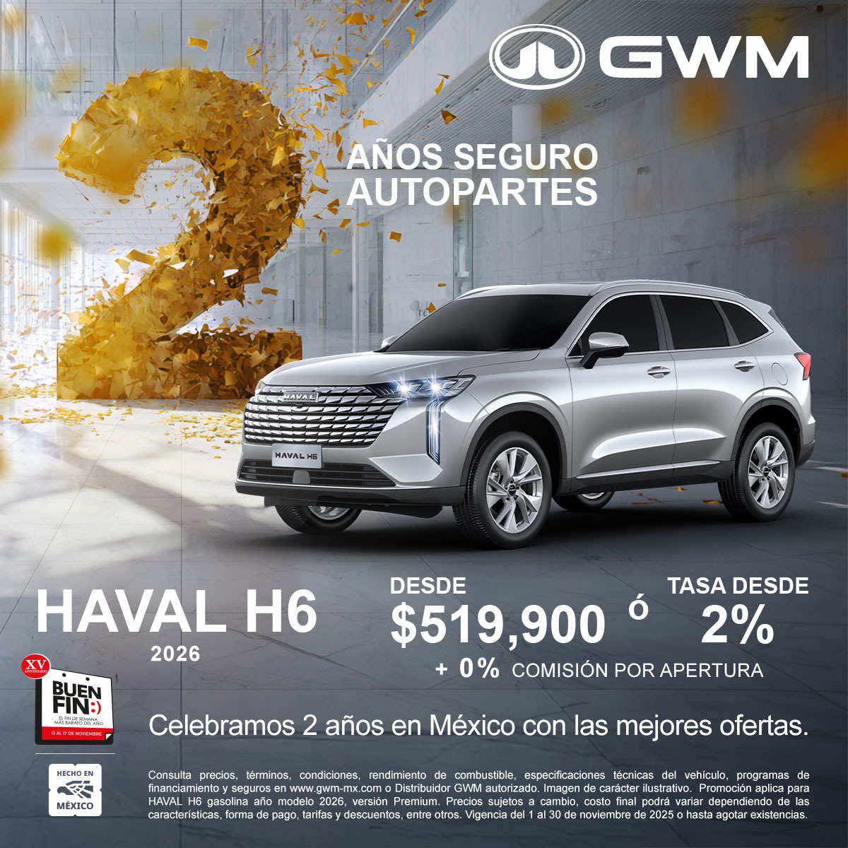 promociones GWM