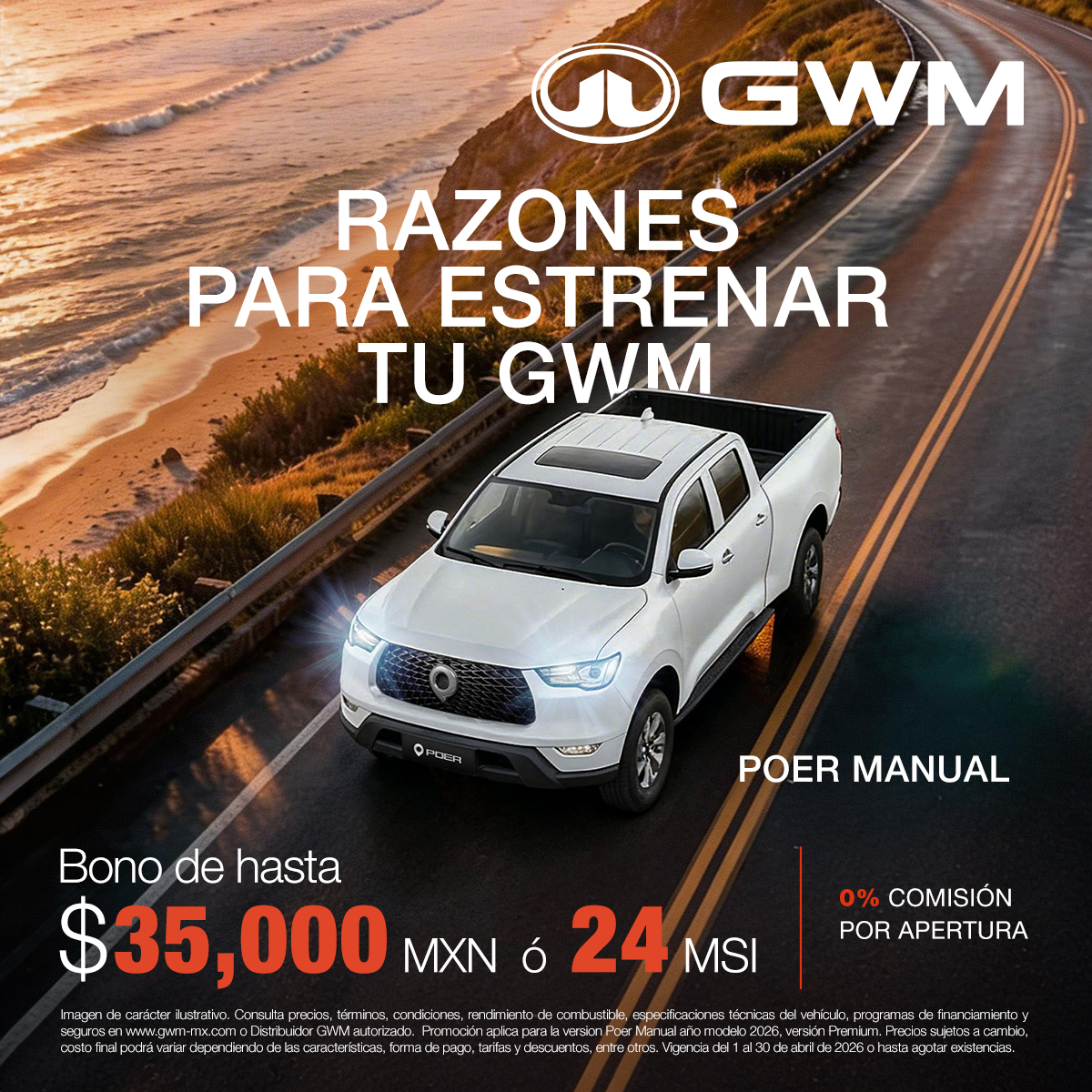 promociones GWM